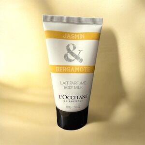 NEW Sealed L'Occitane Jasmin & Bergamote Body Milk 1.7oz 50ml Travel Size